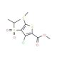 Methyl 3-chloro-4-(isopropylsulphonyl)-5-(methylthio)thiophene-2-carboxylate (CAS 306935-21-7) - chemical structure image