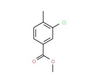 Methyl 3-chloro-4-methylbenzoate (CAS 56525-63-4) - chemical structure image
