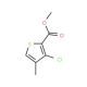 Methyl 3-chloro-4-methylthiophene-2-carboxylate (CAS 175137-11-8) - chemical structure image