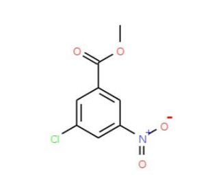 Methyl 3-chloro-5-nitrobenzoate (CAS 36138-28-0) - chemical structure image