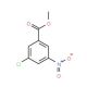 Methyl 3-chloro-5-nitrobenzoate (CAS 36138-28-0) - chemical structure image