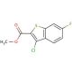 Methyl 3-chloro-6-fluorobenzo[b]thiophene-2-carboxylate (CAS 21211-20-1) - chemical structure image