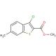 Methyl 3-chloro-6-methylbenzo[b]thiophene-2-carboxylate (CAS 59812-34-9) - chemical structure image