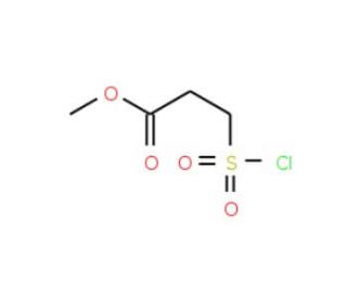 methyl 3-(chlorosulfonyl)propanoate (CAS 15441-07-3) - chemical structure image