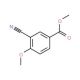 Methyl 3-cyano-4-methoxybenzoate (CAS 25978-74-9) - chemical structure image