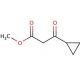 Methyl 3-cyclopropyl-3-oxopropionate - chemical structure image