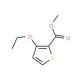 Methyl 3-ethoxythiophene-2-carboxylate (CAS 139926-22-0) - chemical structure image