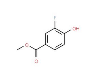 Methyl 3-fluoro-4-hydroxybenzoate (CAS 403-01-0) - chemical structure image