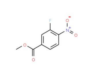 Methyl 3-fluoro-4-nitrobenzoate (CAS 185629-31-6) - chemical structure image