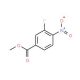 Methyl 3-fluoro-4-nitrobenzoate (CAS 185629-31-6) - chemical structure image