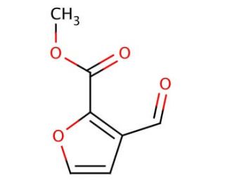 methyl 3-formyl-2-furoate (CAS 28921-39-3) - chemical structure image