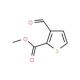 Methyl 3-formylthiophene-2-carboxylate (CAS 67808-71-3) - chemical structure image