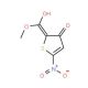 Methyl 3-hydroxy-5-nitro-2-thiophenecarboxylate (CAS 89380-77-8) - chemical structure image
