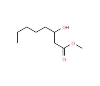 Methyl 3-Hydroxyoctanoate (CAS 85549-54-8) - chemical structure image