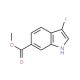 Methyl 3-iodo-1H-indole-6-carboxylate (CAS 850374-98-0) - chemical structure image