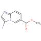Methyl 3-iodoimidazo[1,2-a]pyridine-6-carboxylate (CAS 460087-82-5) - chemical structure image