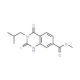 methyl 3-isobutyl-2-mercapto-4-oxo-3,4-dihydroquinazoline-7-carboxylate - chemical structure image