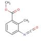 Methyl 3-isocyanato-2-methylbenzoate (CAS 480439-28-9) - chemical structure image