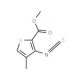 methyl 3-isothiocyanato-4-methylthiophene-2-carboxylate (CAS 81321-15-5) - chemical structure image