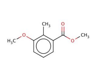 Methyl 3-methoxy-2-methylbenzoate (CAS 55289-06-0) - chemical structure image