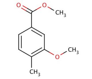 Methyl 3-methoxy-4-methylbenzoate (CAS 3556-83-0) - chemical structure image