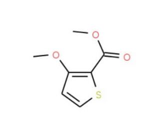 Methyl 3-methoxythiophene-2-carboxylate (CAS 62353-75-7) - chemical structure image