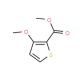 Methyl 3-methoxythiophene-2-carboxylate (CAS 62353-75-7) - chemical structure image