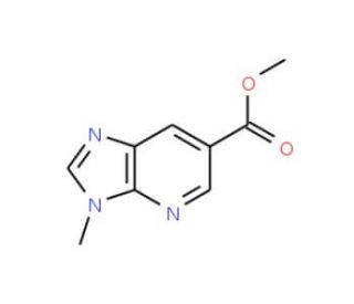 Methyl 3-methyl-3H-imidazo[4,5-b]pyridine-6-carboxylate (CAS 1171920-82-3) - chemical structure image