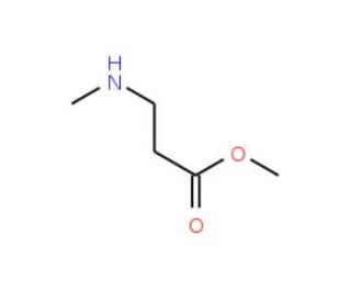methyl 3-(methylamino)propanoate - chemical structure image