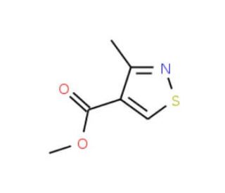 Methyl 3-methylisothiazole-4-carboxylate - chemical structure image