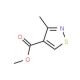 Methyl 3-methylisothiazole-4-carboxylate - chemical structure image