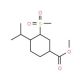 Methyl-3-methylsulfonyl-4-isopropyl-benzoate (CAS 176107-23-6) - chemical structure image