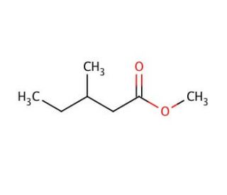 Methyl 3-methylvalerate (CAS 2177-78-8) - chemical structure image
