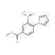 Methyl 3-nitro-4-(1H-pyrrol-1-yl)-benzenecarboxylate (CAS 937601-90-6) - chemical structure image