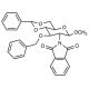Methyl 3-O-Benzyl-4,6-O-benzylidene-2-deoxy-2-N-phthalimido- β-D-glucopyranoside (CAS 97276-96-5) - chemical structure image