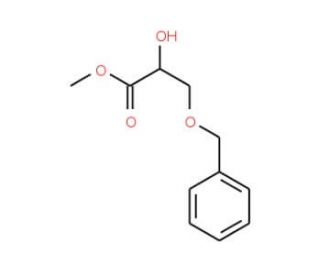 Methyl 3-O-Benzyl-D-glycerate (CAS 209907-54-0) - chemical structure image