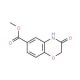 Methyl 3-oxo-3,4-dihydro-2H-1,4-benzoxazine-6-carboxylate (CAS 202195-67-3) - chemical structure image