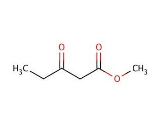 Methyl 3-oxovalerate (CAS 30414-53-0) - chemical structure image