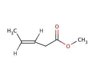 Methyl 3-pentenoate (CAS 818-58-6) - chemical structure image