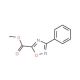 Methyl 3-phenyl-1,2,4-oxadiazole-5-carboxylate - chemical structure image