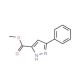 Methyl 3-phenyl-1H-pyrazole-5-carboxylate (CAS 856061-37-5) - chemical structure image