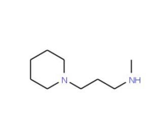 Methyl-(3-piperidin-1-yl-propyl)-amine (CAS 86010-41-5) - chemical structure image