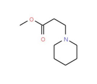 Methyl 3-piperidin-1-ylpropanoate (CAS 23973-93-5) - chemical structure image