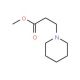Methyl 3-piperidin-1-ylpropanoate (CAS 23973-93-5) - chemical structure image