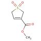 Methyl 3-sulfolene-3-carboxylate (CAS 67488-50-0) - chemical structure image