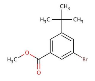 Methyl-3-tert-butyl-5-bromo-benzoate (CAS 560131-64-8) - chemical structure image