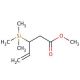 Methyl 3-(trimethylsilyl)-4-pentenoate (CAS 185411-12-5) - chemical structure image