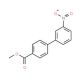 Methyl 3′-nitro[1,1′-biphenyl]-4-carboxylate (CAS 89900-93-6) - chemical structure image