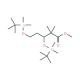 (−)-Methyl (3S)-3,5-Bis-(TBDMS-oxy)-2,2-dimethylpentanoate (CAS 218614-13-2) - chemical structure image