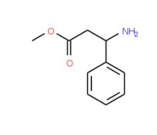 Methyl (3S)-3-Amino-3-phenylpropanoate (CAS 37088-66-7) - chemical structure image